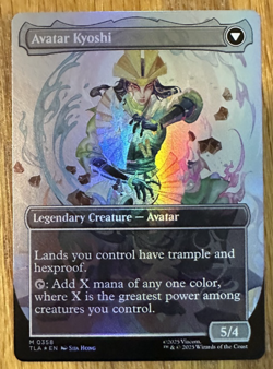 MTG Avatar: The Last Airbender, The Legend of Kyoshi / Avatar - Borderless Foil - Image 2