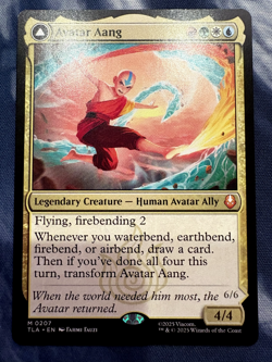 Near Mint, Avatar Aang. Avatar: The Last Airbender MTG - Image 1