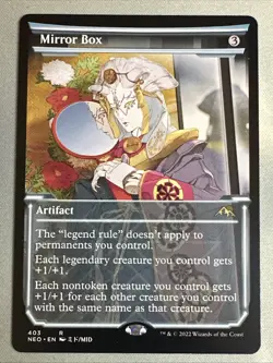 MTG / Mirror Box / NEO / #403 / Regular (Showcase) / Rare / NM - Image 1