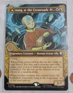 Aang, at the Crossroads (Showcase) Rare MTG Avatar - Image 1