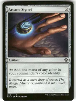 Arcane Signet Commander 2021 C21 NM MAGIC MTG - Image 1
