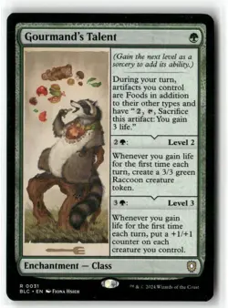 Gourmand's Talent Commander: Bloomburrow Regular - Image 1