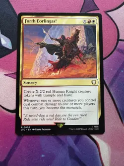 Forth Eorlingas! UB: LOTR | NM | MTG Magic Lord Of The Rings - Image 1