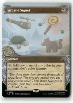 Magic: The Gathering Artifact Arcane Signet Avatar The Last Airbender - Image 1