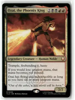 Ozai, The Phoenix King Avatar The Last Airbender MTG Magic NM - Image 1