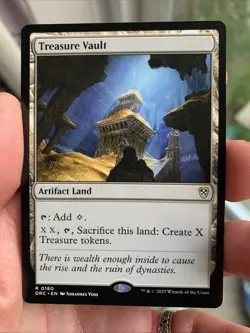 MTG ~ Treasure Vault ~ Aetherdrift Commander ~ Near Mint ~ Rare - Image 1