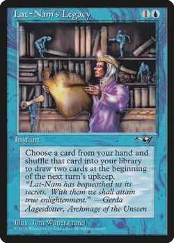 Lat-Nam's Legacy (Wanerstrand) - Alliances - MTG Rare English Non Foil - Image 3