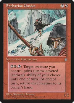 Barbarian Guides - Ice Age (ICE) - MTG Rare English Non Foil - Image 1