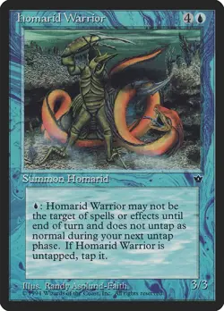Homarid Warrior (Asplund-Faith) - Fallen Empires - MTG Rare English Non Foil - Image 1