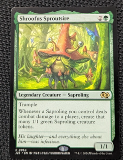 MTG Foundations Jumpstart Shroofus Sproutsire ANIME ART NM/M Pack Fresh - Image 1