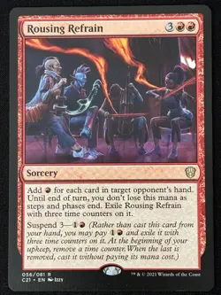 1x MTG Rousing Refrain - Commander 2021 (C21) #56 - Magic the Gathering - Image 1