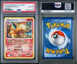 PSA 6 Charizard 1/99 Pokemon Arceus (2009) Holo Rare Vintage Card Pokemon TCG - Image 3