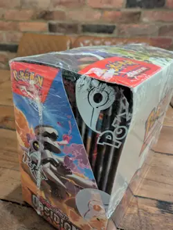 Pokemon TCG Scarlet & Violet Obsidian Flames Booster Box (36 Packs) Slight Tear - Image 2