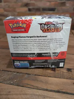 Pokemon TCG Scarlet & Violet Obsidian Flames Booster Box (36 Packs) Slight Tear - Image 3