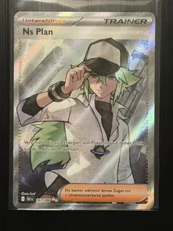 Pokemon Karte I Ns Plan BLK 163/086 I Schwarze Blitze I Deutsch - Image 1