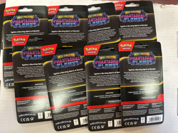 Lot 8x Pokemon Phantasmal Flames Whimsicott Pack Blister OVP English Sealed New - Image 2