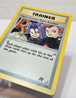 Here Comes Team Rocket! 15/82 Holo Rare Unlimited Team Rocket Pokemon 587 - Image 2