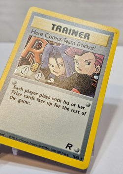 Here Comes Team Rocket! 15/82 Holo Rare Unlimited Team Rocket Pokemon 587 - Image 3