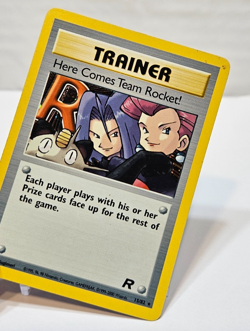 Here Comes Team Rocket! 15/82 Holo Rare Unlimited Team Rocket Pokemon 587 - Image 4