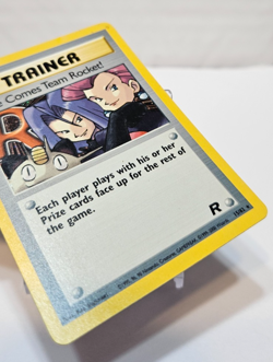 Here Comes Team Rocket! 15/82 Holo Rare Unlimited Team Rocket Pokemon 587 - Image 5