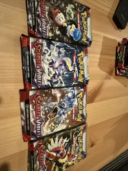 Pokemon TCG Scarlet and Violet Base Set Sealed Boosters x12 - Image 1