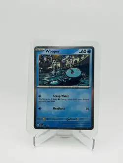 Wooper SVP 155 - Cosmos Holo Black Star Promo - Surging Sparks - Pokemon TCG - Image 1