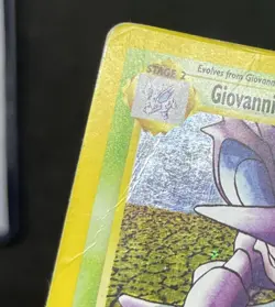 POKEMON GYM CHALLENGE UNLIMITED GIOVANNI’S NIDOKING HOLO 7/132 PR/DMG - Image 3