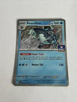Pokemon Pokemon TCG GYM Promo - Baxcalibur - 060/193 - NM - Paldea Evolved - Image 1