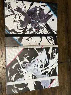 Lot Of 2 Pokemon TCG Black Bolt & White Flare English Binder * BINDERS ONLY* - Image 2