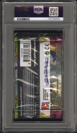 2020 Pokemon Vivid Voltage PIKACHU Booster Pack PSA 9 - Image 2