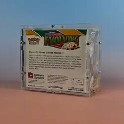 EVOLVING SKIES POKEMON BOOSTER BOX SEALED (ENGLISH) + ACRYL DISPLAY CASE OVP - Image 3