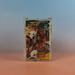 EVOLVING SKIES POKEMON BOOSTER BOX SEALED (ENGLISH) + ACRYL DISPLAY CASE OVP - Image 4