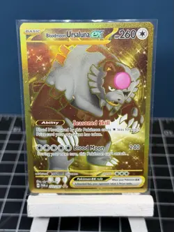 Pokemon TCG: Twilight Masquerade - 222/167 - Bloodmoon Ursaluna Ex - Image 1