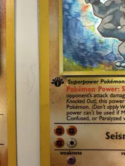 Pokemon Base Set 1st Edition Holo Machamp 8/102 MP Machoke Machop Set - Image 4