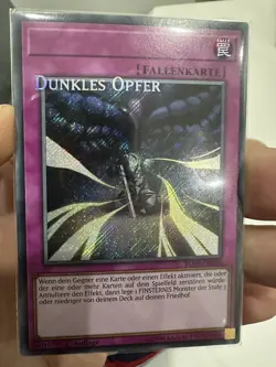 Yugioh Dark Sacrifice Blhr-en056 Secret Rare Misprint German Hot - Image 3