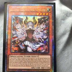 Yugioh - 1st ed Blazing Cartesia, the Virtuous RA04-EN041 QCR Alt Art MP - Image 5