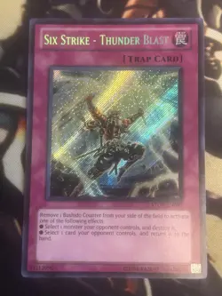 Yugioh: Six Strike - Thunder Blast - STOR-EN089 - Secret Rare - Unlimited - LP - Image 1