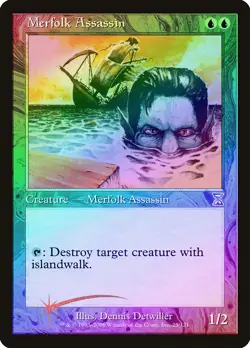 Merfolk Assassin FOIL Time Spiral - Timeshifted PLD Special CARD ABUGames - Image 1