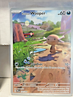 Paldean Wooper Illustration Rare Phantasmal Flames Pokemon Card 102/094 SR - Image 1