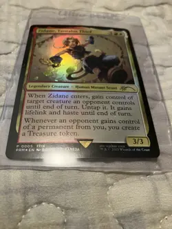 Zidane Tantalus Thief 0005 Foil Promo Card Final Fantasy PRM MtG NM - Image 1