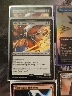 Magic The Gathering 11 Card Lot. Avatar. Mystic Remora Borderless. Toph, Sokka - Image 2