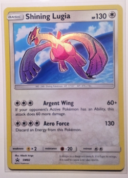 Shining Lugia Holo SM82 -Black Star Promo 2017 Shining Legends Pokemon Card NM - Image 1