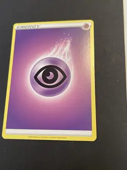 POKEMON Trading Card energy Purple Eye - Image 1