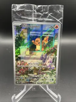 Obsidian Flames Charmander ETB Promo SVP 044 Promo IR Pokemon Card Sealed - Image 1