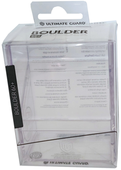 Ultimate Guard Boulder Clear 60+ Standard Size Deck Case Card Storage Box ccg - Image 5