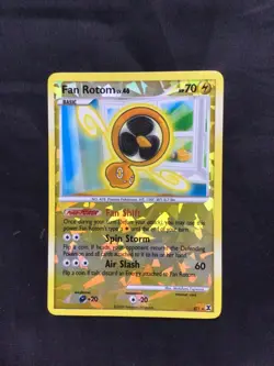 Pokemon Cards: Rising Rivals Reverse Holo: Fan Rotom RT1 - Image 1
