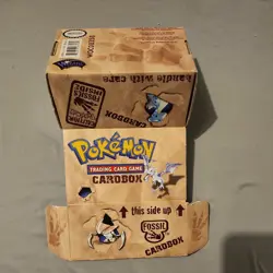 Vintage 1999 POKEMON FOSSIL 1st Ed Promo Collector's CARD BOX Very Rare Box Only - Image 2
