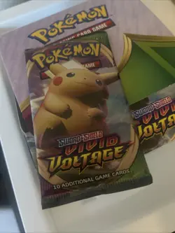 Pokemon Sword & Shield Vivid Voltage Booster Pack Cards 820650807497 - Image 1