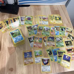 Lot Of 200 Vintage 1st Edition & Base Set Pokemon Cards WOTC 1999 - Image 1