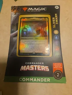 Sliver Swarm Commander Deck - Magic The Gathering 100 Cards + Accessories - Image 1